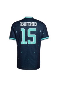 Saksa Nico Schlotterbeck #15 Jalkapallovaatteet Vieraspaita MM-kisat 2026 Lyhythihainen